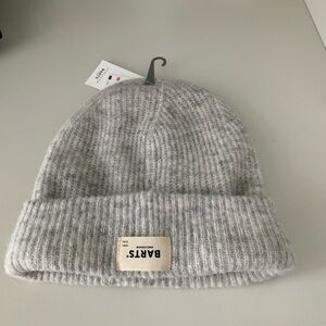 BARTS Amsterdam Lenn Bennie Heather Grey Alpaca Wool One Size BRAND NEW Unisex